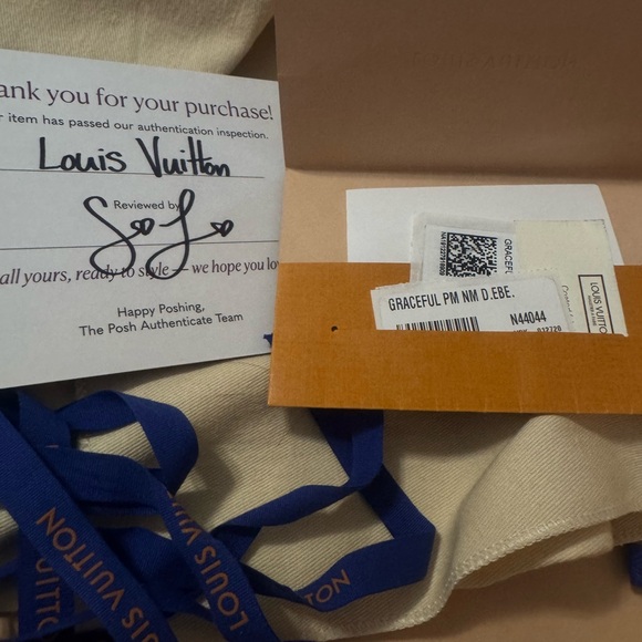 Louis Vuitton Brown and Red Checkered Bag - Picture 6 of 16